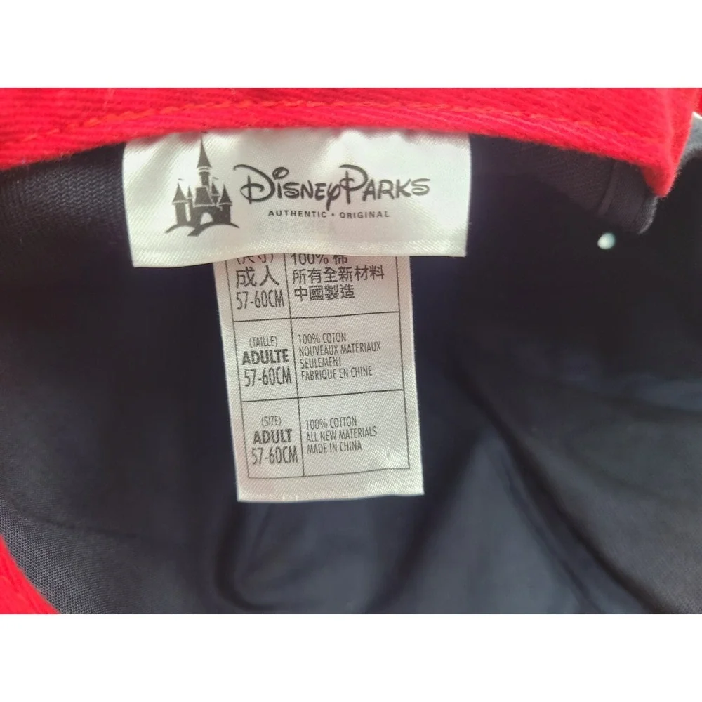 Mickey Mouse Authentic Original 1928 Disney Snapback Hat Cap‎ Men Women Blue Red